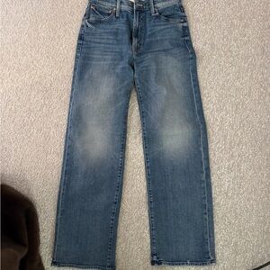 Mother dodger skimp cuff jeans